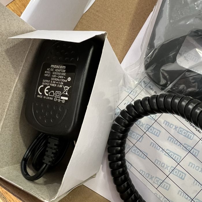 Telefone Fixo MAXCOM MM28D - NOVO