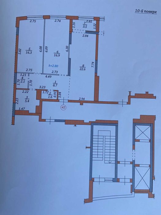 ЖК Парус Смарт 2 кім. квартира, новобудова 77 м. кв. вул. Трускавецька