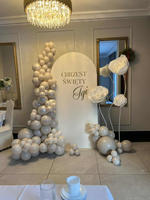 Ścianka Balonowa na Komunię