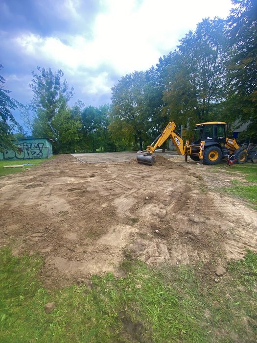 Usługi koparko-Ladowarka JCB 3CX