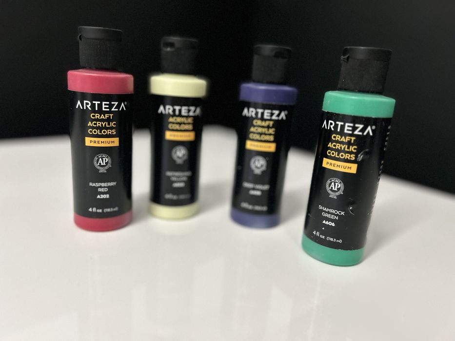 Zestaw farb akrylowych Arteza Kraft 118,3 ml nowe różne kolory