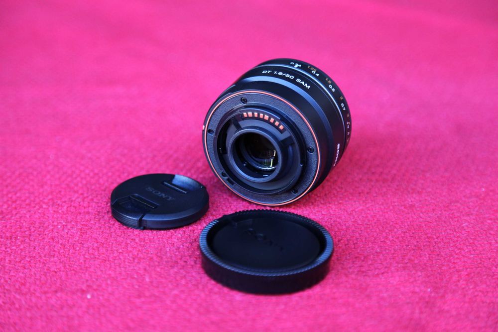 SONY objectiva máquina fotográfica 50mm