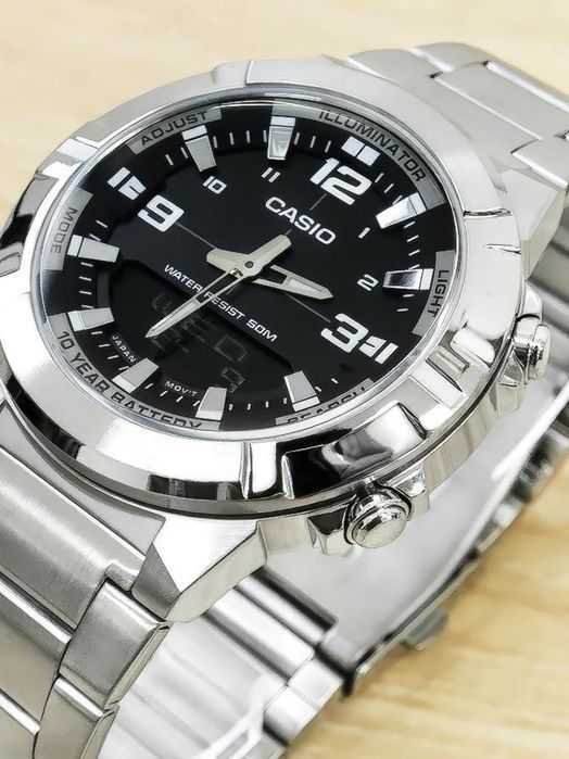 Мужские часы Casio AMW-870D-1A ! Оригинал! Фирменная гарантия 2 года!