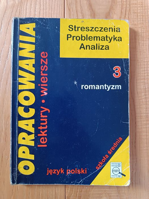 Opracowania lektur ROMANTYZM