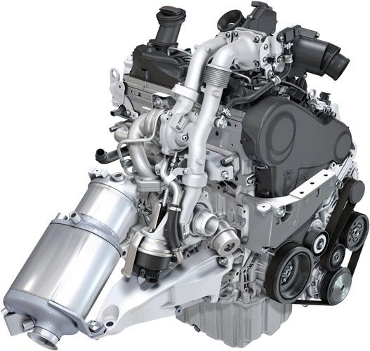 Двигун 2.0 BiTDI CFCA восстановлений до заводского стану