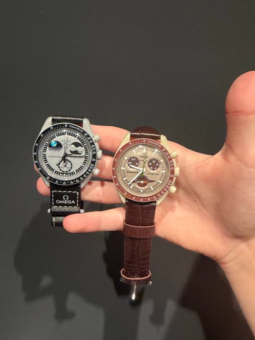 Годиник Swatch x Omega  Bioceramic MoonSwatch Mission to Saturn