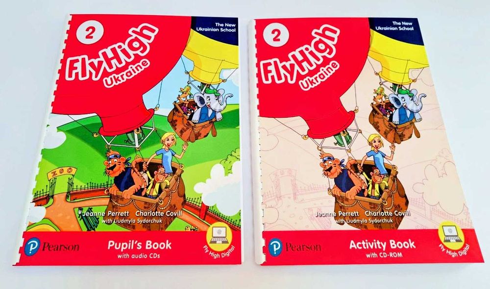 Fly High Ukraine 1 2 3 4. Комплект: Pupils Book and Activity Book