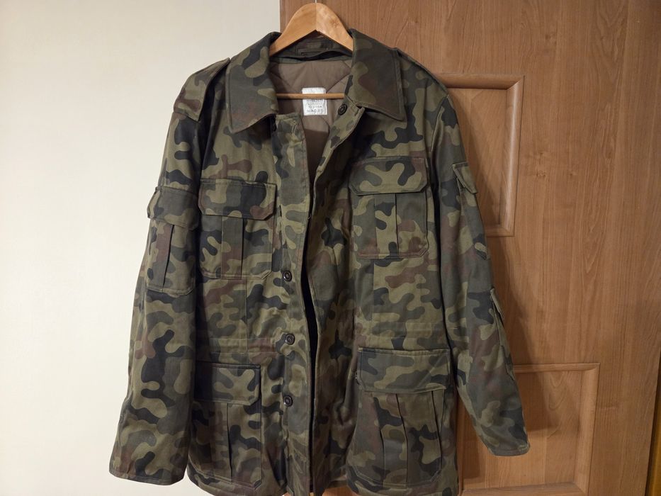 Kurtka moro wojskowa ocieplana