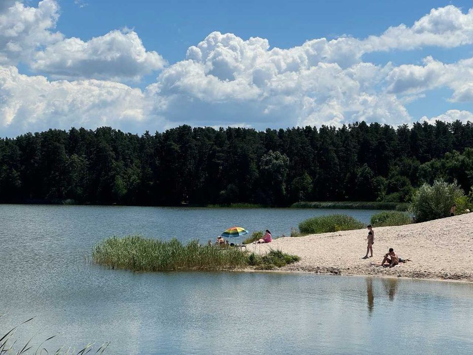 Дизайнерський будинок 160м2 під Києвом в лісі, с. Бобриця, поряд озеро