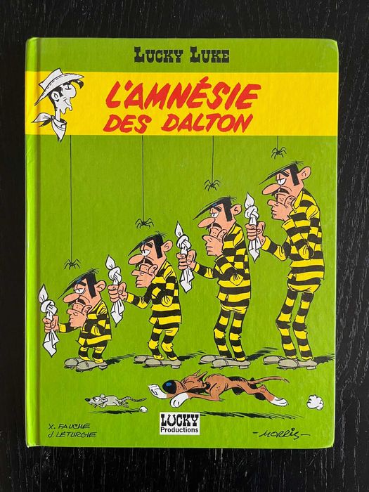 Lucky Luke - L'amnésie des Daltons, de Morris