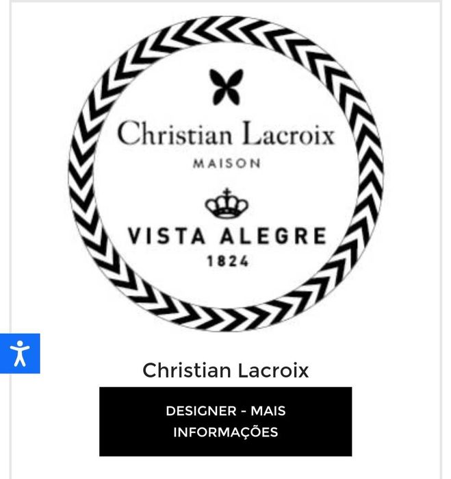 Vista Alegre - Conjunto de Bases para Copos Christian Lacroix "LWYW"
