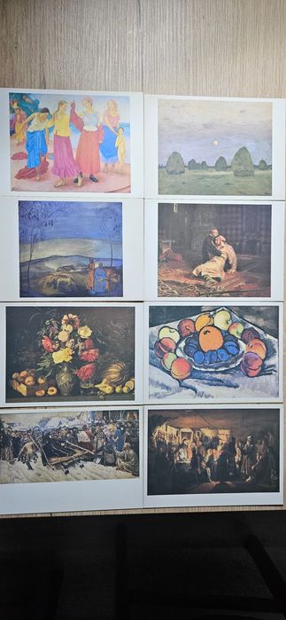 Pocztówki-,,Państwowa Galeria Tretiakowska"