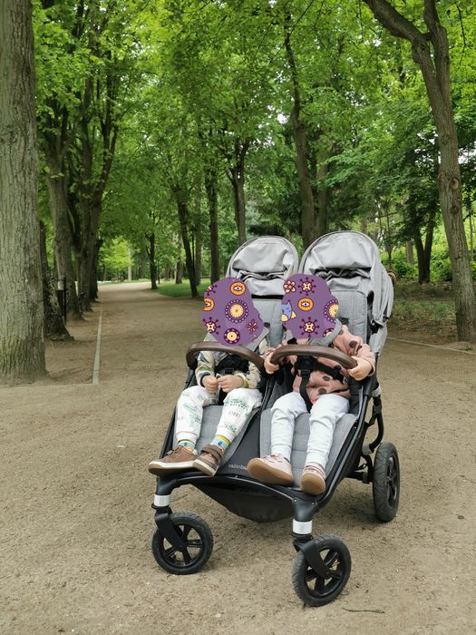 Wózek bliźniaczy valco snap trend duo sport  2w1  gotowe wyposażenie +grstis