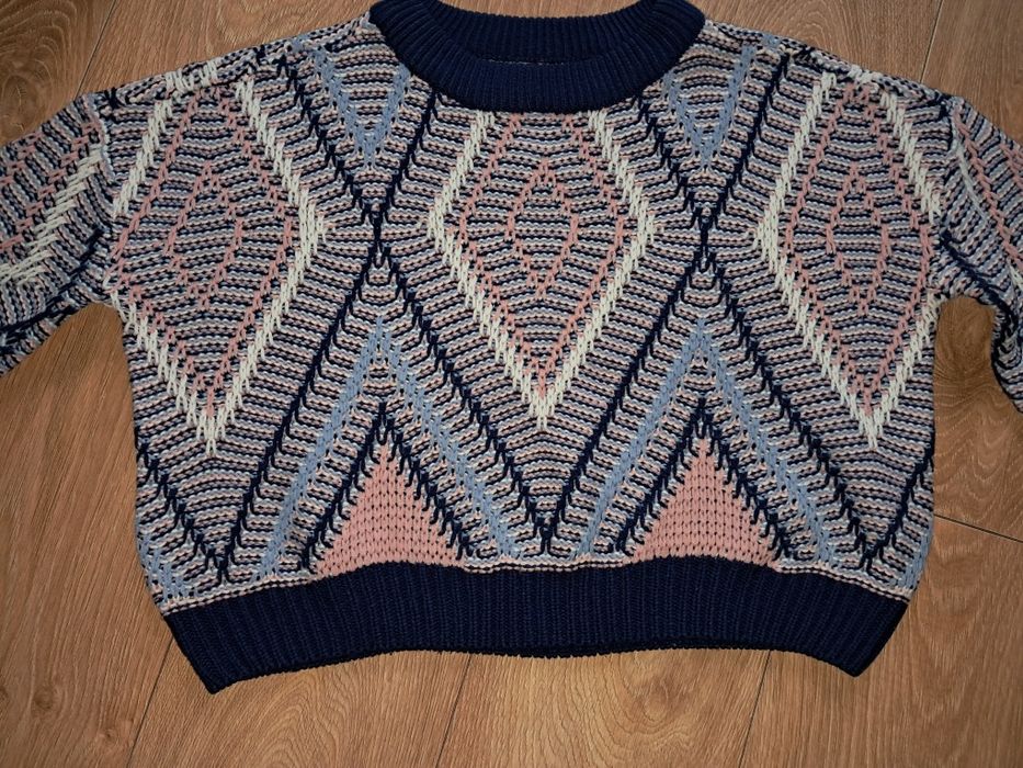 Reserved kolorowy sweter r.146cm