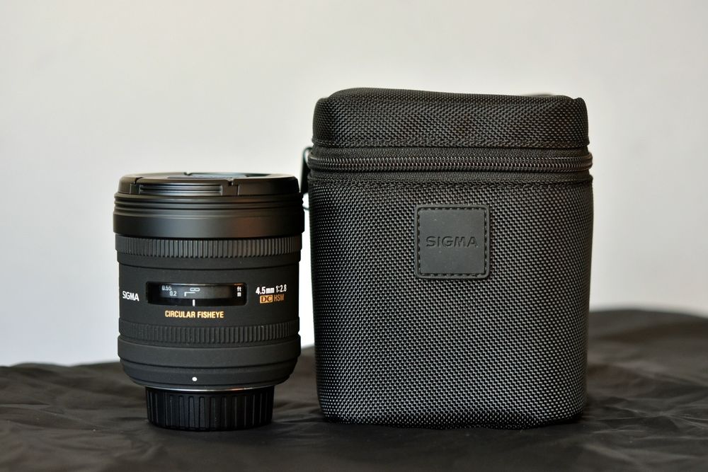 Nikon Sigma AF 4,5mm F2,8 EX DС HSM Circular Fisheye
