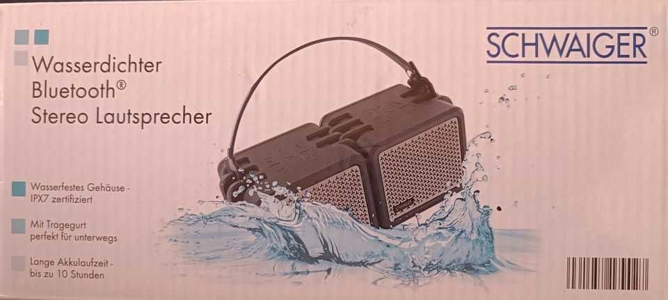 OPORTUNIDADE - SCHWAIGER 1 Par de Colunas á Prova de água