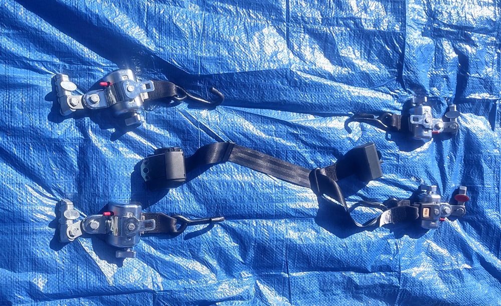 AMF Zestaw Pasów dla Niepełnosprawnych na wózku inwalidzkim Mocowanie