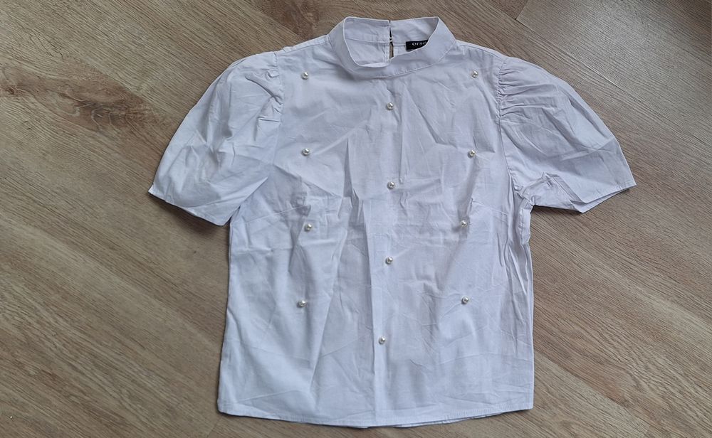 Biała damska koszula orsay