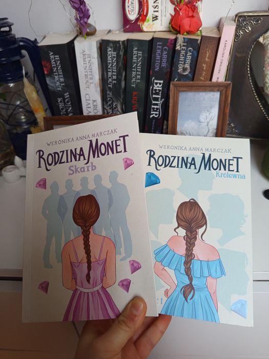 Zestaw książek Rodzina Monet Weronika Anna Marczak