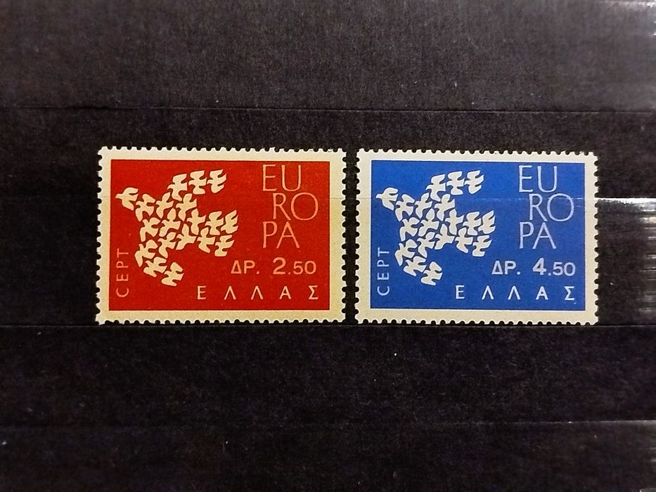 Znaczki Grecja 1961