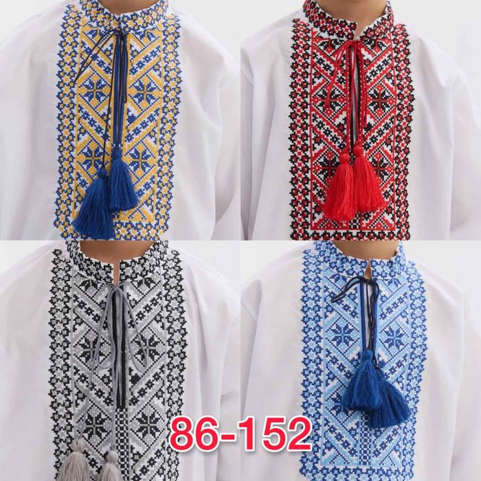 Вишиванка для хлопчика. Вишита сорочка 86-152.
