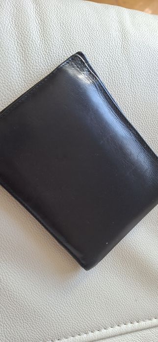 Carteira Vintage Homem Pele preta Pierre Cardin