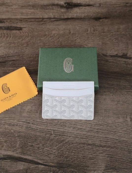 Biały cardholder Goyard