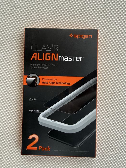 Spigen GlastR Alignmaster szkło ochronne, szybka 9h do iPhone 11/XR, 2 sztuki w opakowaniu
