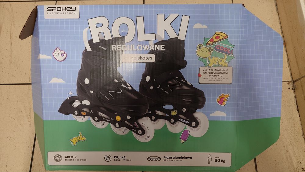 Rolki rozmiar 34-37