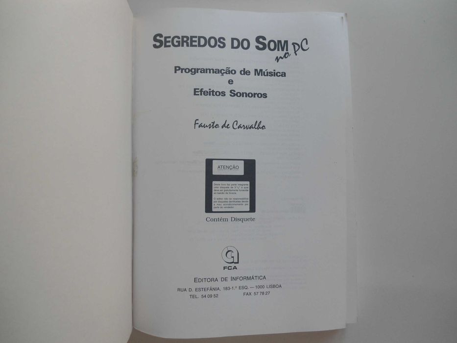Segredos do som no PC por Fausto de Carvalho
