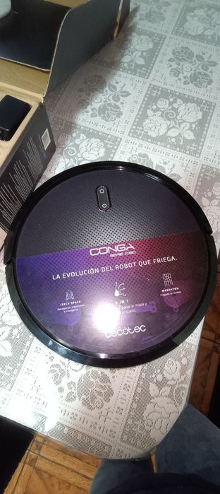 Robô de limpeza da conga