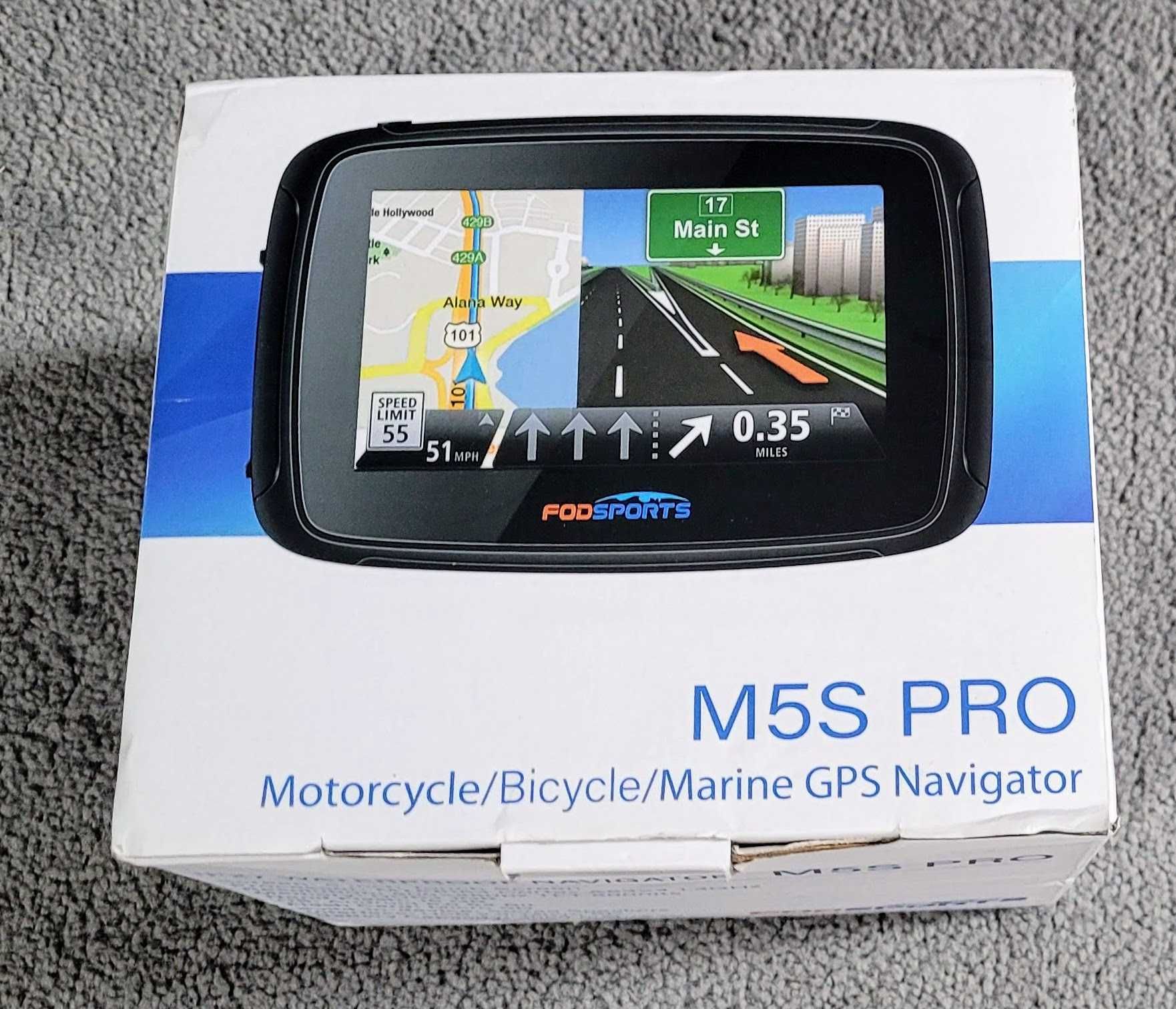 Nawigacja motocyklowa samochód Android FODSPORTS M5S PRO Ruda • OLX.pl