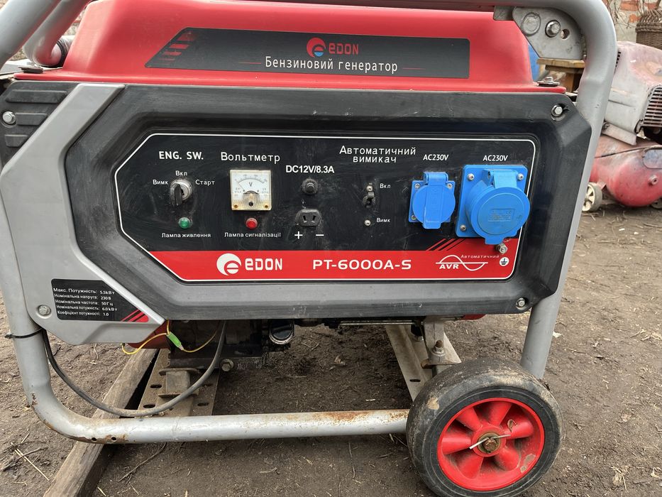 Продам генератор Edon PT-6000A-S: