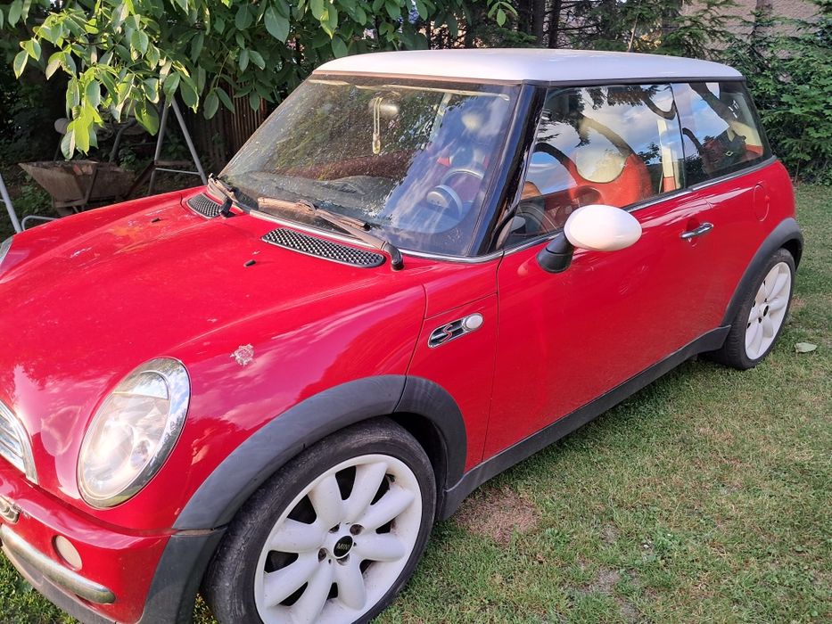 Mini Cooper 1.6 rozrusznik wszystkie czesci