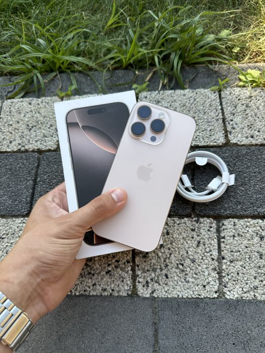 iPhone 16 Pro 128GB Desert Titanium (айфон 16 про) фізична сім карта