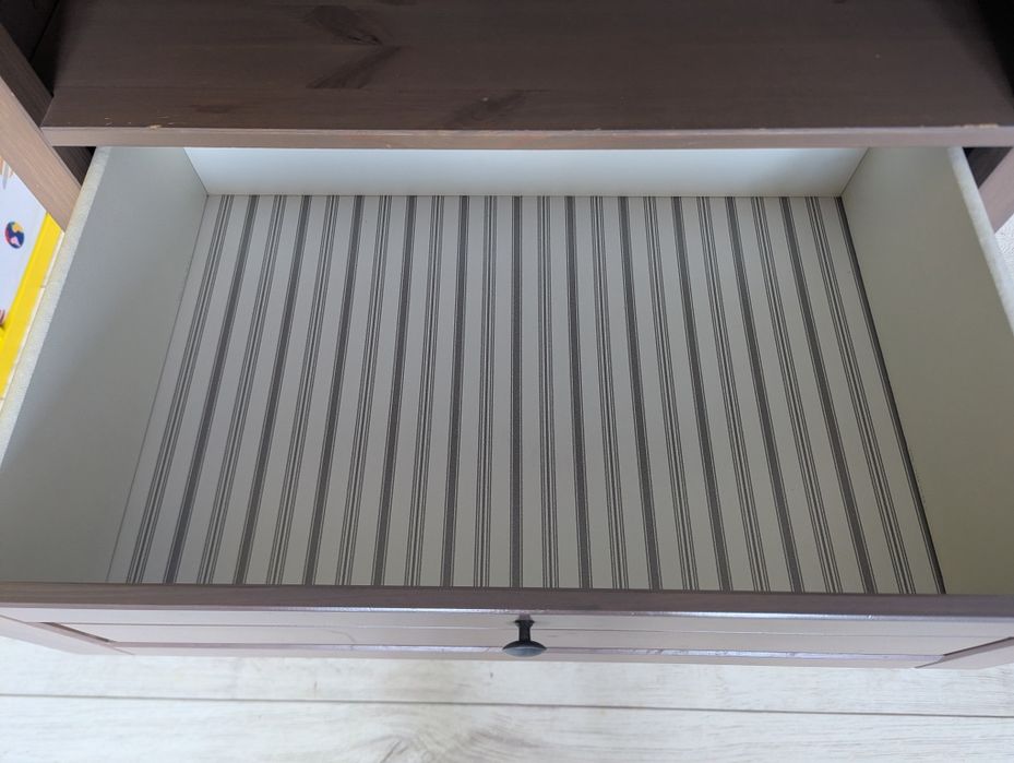 Komoda z przewijakiem IKEA Sundvik szary brąz
