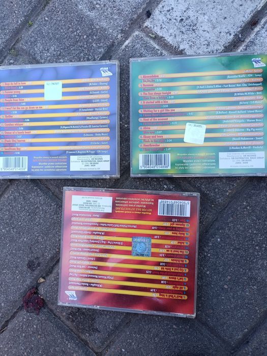 Płyty CD - trzy sztuki