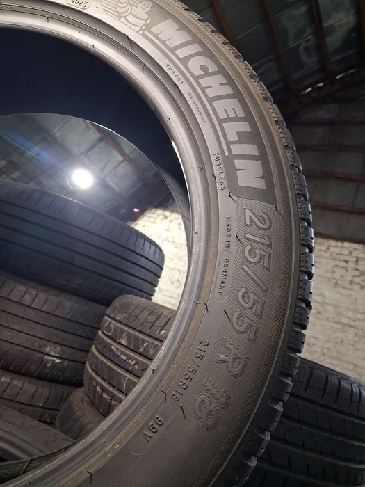 215/55 R18 Michelin Cross Climate шини б/у всесезонні ПАРА