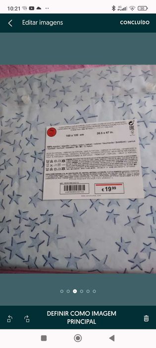 Zara,capa e 2 fronhas