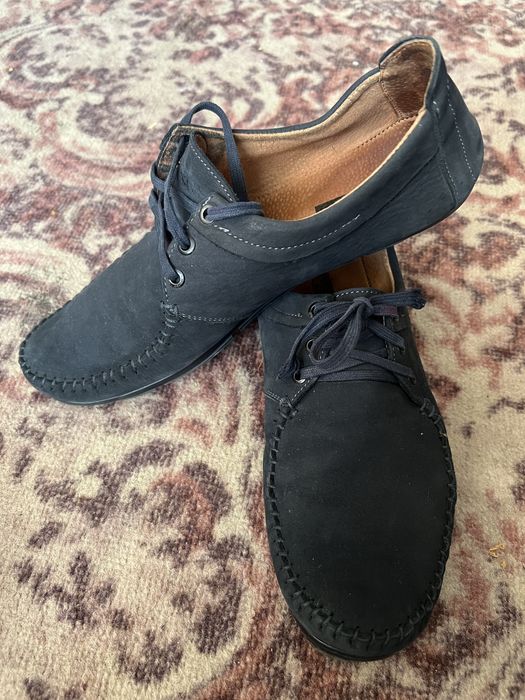 Макасины замшивые