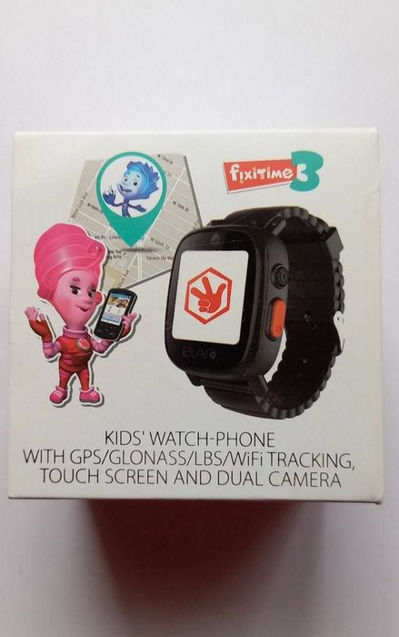 Дитячий смарт-годинник ELARI FixiTime 3 з GPS
