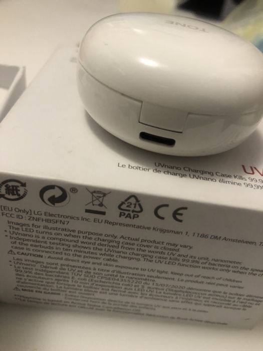 LG навушники безпровідні TONE Free HBS-FN7