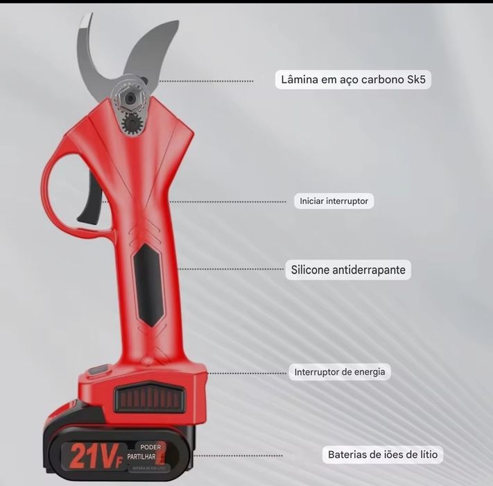 Tesoura de Poda eléctrica 30mm