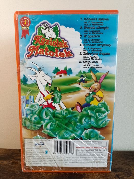Koziołek Matołek - część 1 / Kaseta VHS