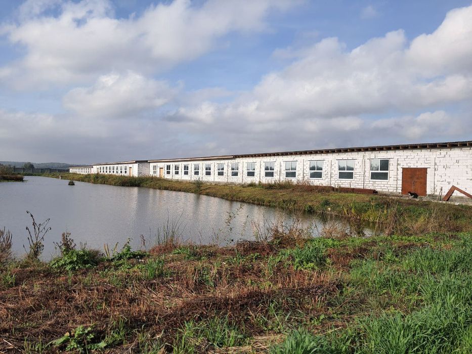 Слкад 2429м2 на ділянці 4га з озерами в Білогородці