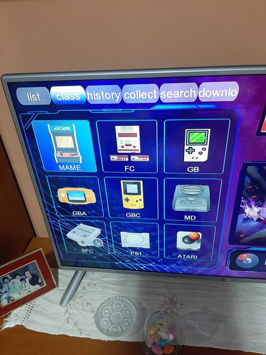 Consola de Jogos de ligar á TV por HDMI e usar