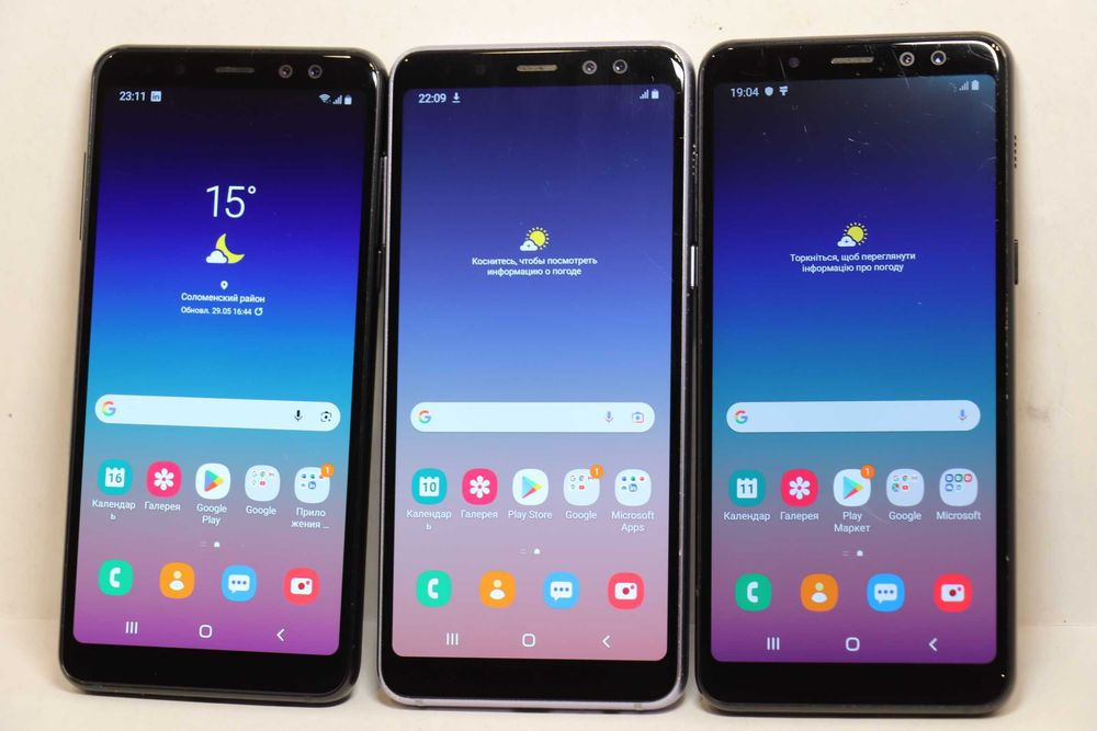 Samsung Galaxy A8 2018 A530F 4/32Gb Black,  гарний стан! Є 5шт
