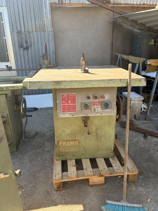 Lote 4 maquinas carpintaria
