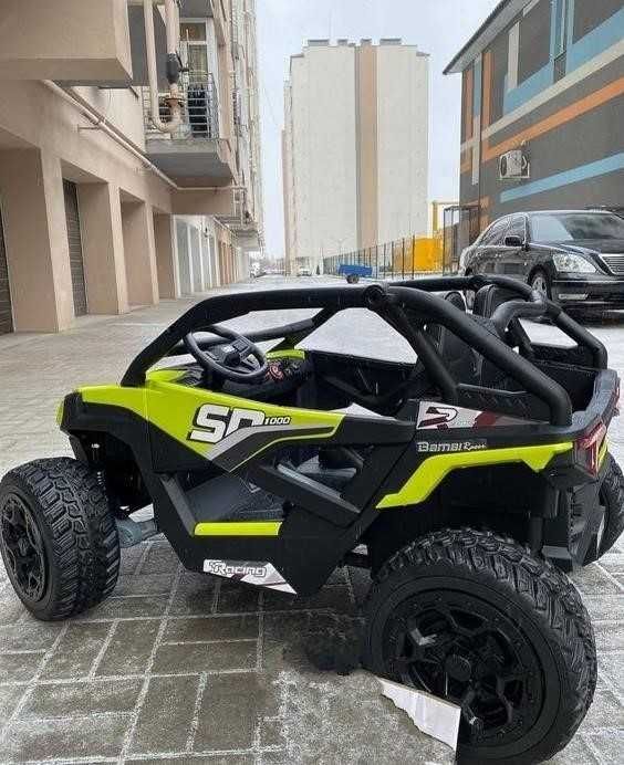 Дитячий електромобіль Баггі 2 місця, детский электромобиль 4 мотора