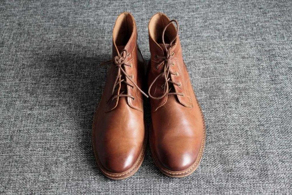 Ботинки Clarks Оригінал Нат шкіра 46р